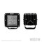 Westin Automotive SET OF(2)3.2 IN. X 3 IN. 5W CREE FLOOD BEAM BLACK HYPERQ LED AUXILIARY LIGHT 09-12200B-PR - alternate 4